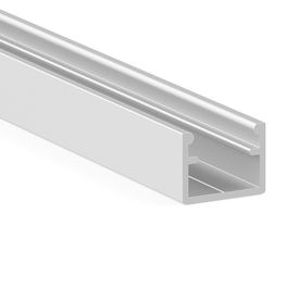 HERRAJES ALK Profilé Aluminium 779.25 Encastré et en Saillie, Argent Mat, 3m, Tapa Difusora