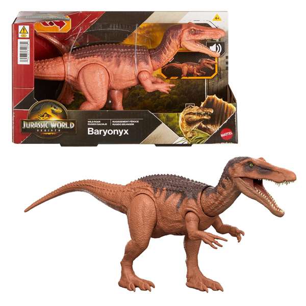 Mattel Jurassic World Figurine articulée Aucasaurus Rugissement féroce Mattel Jurassic World Figurine articulée Aucasaurus Rugissement féroce