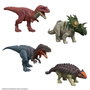 Mattel Jurassic World Figurine articulée Aucasaurus Rugissement féroce