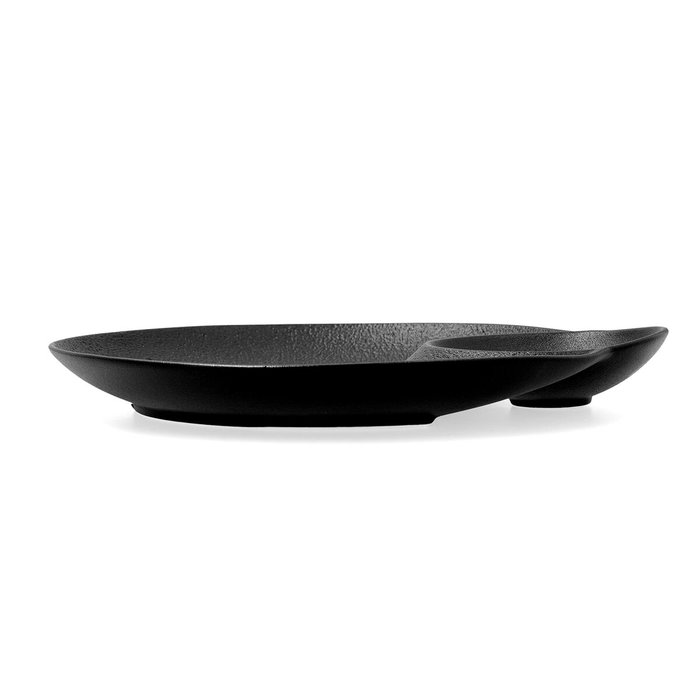 Assiette creuse Bidasoa Fosil Noir Céramique 27,5 x 25,7 x 3,6 cm (8 Unités) Assiette creuse Bidasoa Fosil Noir Céramique 27,5 x 25,7 x 3,6 cm (8 Unités)