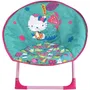 Fun House Siège Lune Pliant pour Enfant Hello Kitty - H 47 x L 54 x P 45 cm - Intérieur