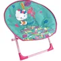 Fun House Siège Lune Pliant pour Enfant Hello Kitty - H 47 x L 54 x P 45 cm - Intérieur