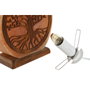 Lampe de bureau Home ESPRIT Arbre Marron Rose Bois Sel 15 W 220 V 16 x 7 x 18 cm