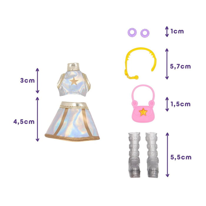 IMC Toys Poupée K-Pop Idol Fashion Yuni 26 cm avec accessoires IMC Toys Poupée K-Pop Idol Fashion Yuni 26 cm avec accessoires