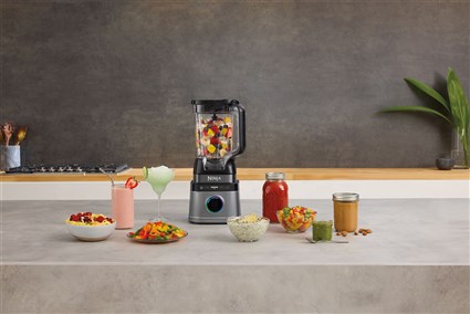 Ninja TB201EU - Blender/Batteur 2.1L Detect Power Pro 1200W avec Technologie BlendSense, BPA Free, Jarre pour Lave-vaisselle