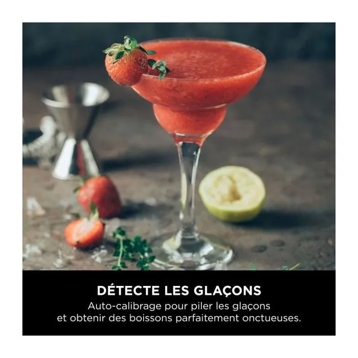 Ninja Detect Power Blender Pro - Blender haute performance 1200W, détection automatique, 15 modes, carafe 2.1L, lames Total Crushing