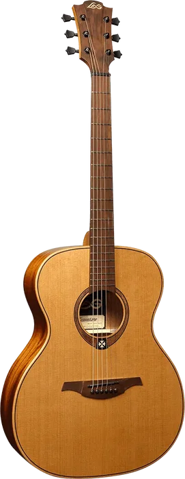 LAG Tramontane 170 Guitare Acoustique Auditorium Toute en Bois (Table Cèdre Rouge Massif, Fond et Éclisses Khaya) - Naturelle Brillant LAG Tramontane 170 Guitare Acoustique Auditorium Toute en Bois (Table Cèdre Rouge Massif, Fond et Éclisses Khaya) - Naturelle Brillant