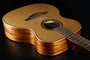 LAG Tramontane 170 Guitare Acoustique Auditorium Toute en Bois (Table Cèdre Rouge Massif, Fond et Éclisses Khaya) - Naturelle Brillant