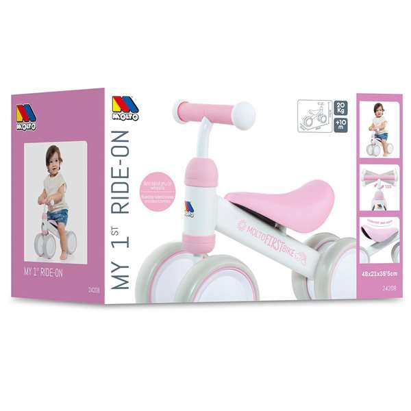 Molto Trotteur Bébé Porte-bébé Rosa, Capacité 20 kg, Dimensions 38.5 x 25 x 5 x 5 cm, Âge Recommandé 1 An, Matériau Métal et Plastique Molto Trotteur Bébé Porte-bébé Rosa, Capacité 20 kg, Dimensions 38.5 x 25 x 5 x 5 cm, Âge Recommandé 1 An, Matériau Métal et Plastique