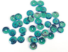 Innspiro Paillettes aurora boreale bleu 7mm