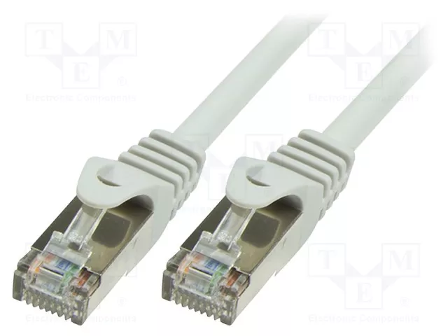 LOGILINK Cordon de raccordement patch SF/UTP Cat 5e RJ45 3m LOGILINK Cordon de raccordement patch SF/UTP Cat 5e RJ45 3m
