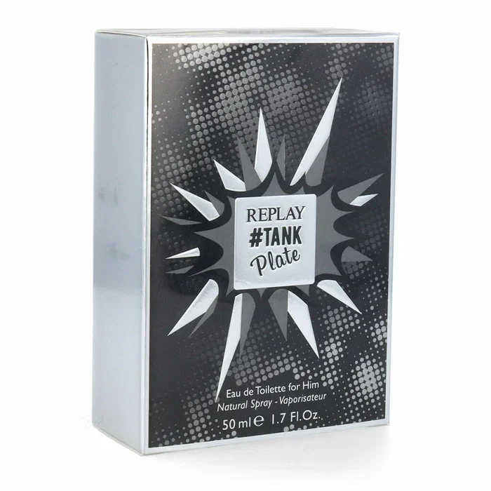 Replay #Tank Plate Eau de Toilette 50 ml Replay #Tank Plate Eau de Toilette 50 ml