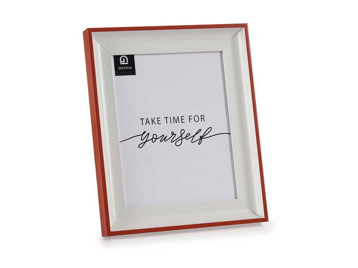Giftdecor Porte-photos 20x25 cm Blanc et Rouge avec Cadre Plastique et Verre (Set de 24) Giftdecor Porte-photos 20x25 cm Blanc et Rouge avec Cadre Plastique et Verre (Set de 24)