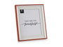 Giftdecor Porte-photos 20x25 cm Blanc et Rouge avec Cadre Plastique et Verre (Set de 24)