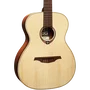LAG Guitare Acoustique Nylon Auditorium Natural Table Abeto Massif Dos Caoba