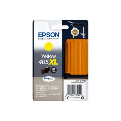 Epson Cartouche d'encre 405XL Jaune DURABrite Ultra 14,7 ml (C13T05H44010)