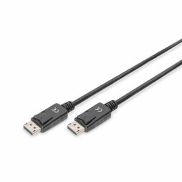 DIGITUS Câble DisplayPort 1.1 de 3m noir avec blocage