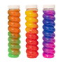 HTI - Slime Multicolore - Kit de 12 Tubes avec 3 Modèles - Langues : Anglais, Français, Allemand, Italien, Portugais, Espagnol - Dès 3 Ans