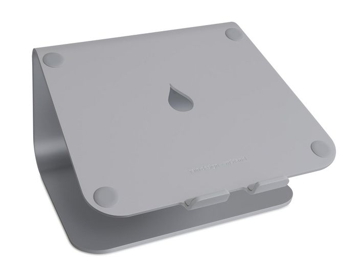 Rain Design mStand Support d'ordinateur portable ergonomique en aluminium Space Gray - Compatible MacBook et PC