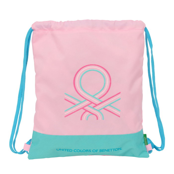 Sac à dos serré par des ficelles Benetton Dolce Multicouleur 35 x 40 x 1 cm Sac à dos serré par des ficelles Benetton Dolce Multicouleur 35 x 40 x 1 cm