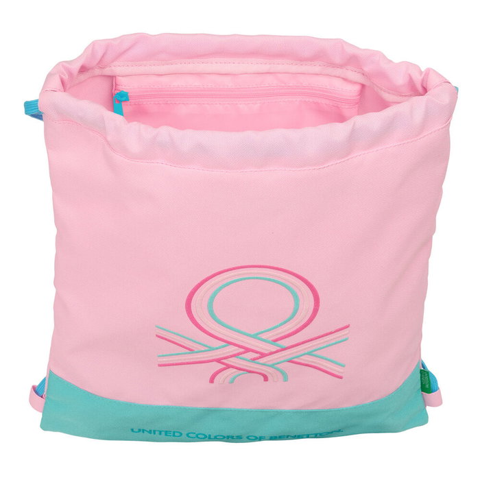 Sac à dos serré par des ficelles Benetton Dolce Multicouleur 35 x 40 x 1 cm Sac à dos serré par des ficelles Benetton Dolce Multicouleur 35 x 40 x 1 cm