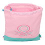 Sac à dos serré par des ficelles Benetton Dolce Multicouleur 35 x 40 x 1 cm