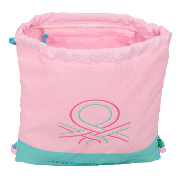 Sac à dos serré par des ficelles Benetton Dolce Multicouleur 35 x 40 x 1 cm Sac à dos serré par des ficelles Benetton Dolce Multicouleur 35 x 40 x 1 cm