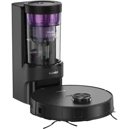 Eureka E20 Plus Robot Aspirateur Laveur avec Station Autovidante - 8000 Pa, Navigation IA 3D, Contrôle Vocal