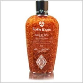 RADHE SHYAM Sels de bain miel et roses