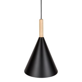 Madeleine Lampe à Suspension Noir 3xE27