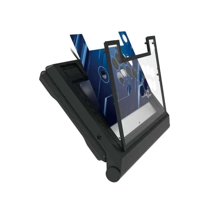 HORI Fighting Stick Alpha - Manette arcade filaire pour PS5, PS4 et PC - Levier Hayabusa - Compatible Officielle - Accessoire