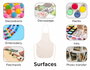 Innspiro Tablier pour enfant en coton 33x48cm