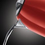 Russell Hobbs 20412-70 Hervoir électrique Colours Plus+, Rouge - 1.7 L, Ébullition rapide, Bec verseur de précision, Finitions brillantes