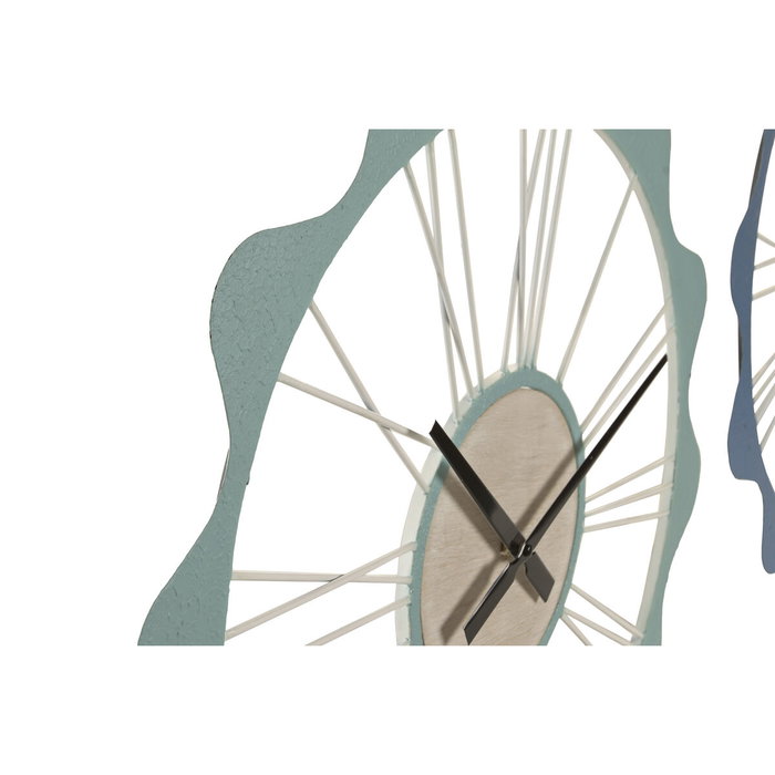 Home ESPRIT Horloge de table Bleu Turquoise Urbaine Arc (2 Unités) Home ESPRIT Horloge de table Bleu Turquoise Urbaine Arc (2 Unités)