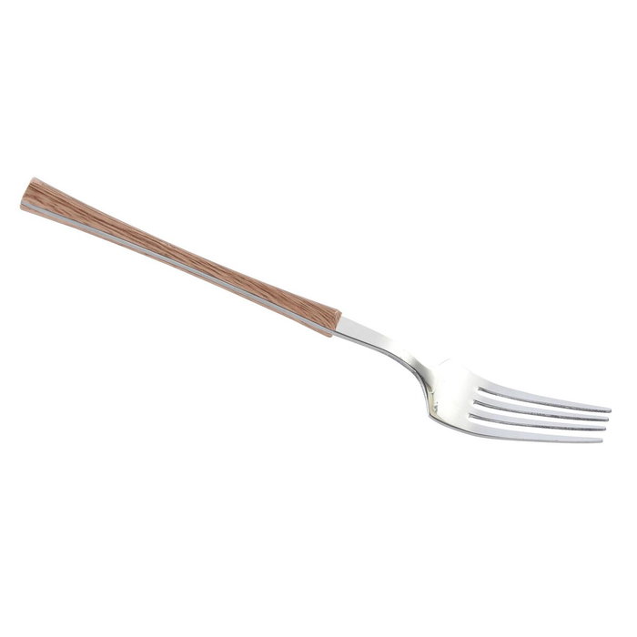 DKD Home Decor Couverts Naturel Argenté en Acier Inoxydable (16 pièces)