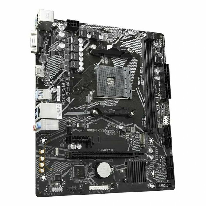 Gigabyte A520M K V2, Micro ATX, Socket AM4, DDR4