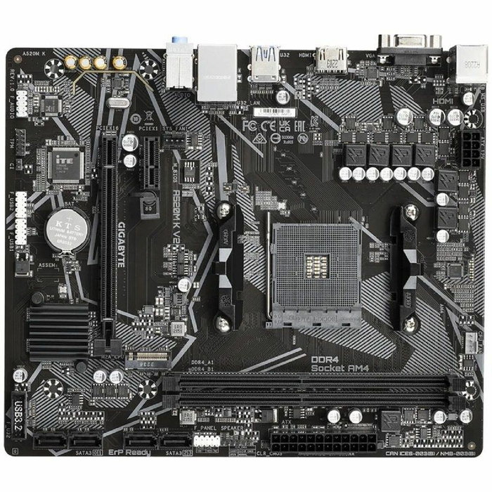Gigabyte A520M K V2, Micro ATX, Socket AM4, DDR4