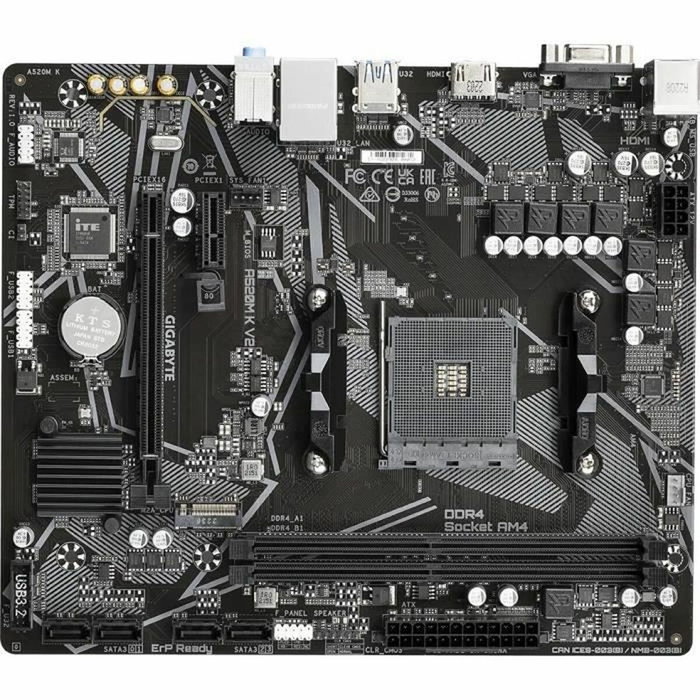 Gigabyte A520M K V2, Micro ATX, Socket AM4, DDR4