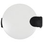 Day Seau de salle de bain blanc 3 L avec pédale et finition mate