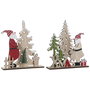 Décorations de Noël DKD Home Decor Multicouleur 18 x 5 x 20 cm (2 Unités)