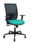 PIQUERAS Y CRESPO Chaise de Bureau Yunquera Synchro Turquoise