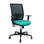 PIQUERAS Y CRESPO Chaise de Bureau Yunquera Synchro Turquoise