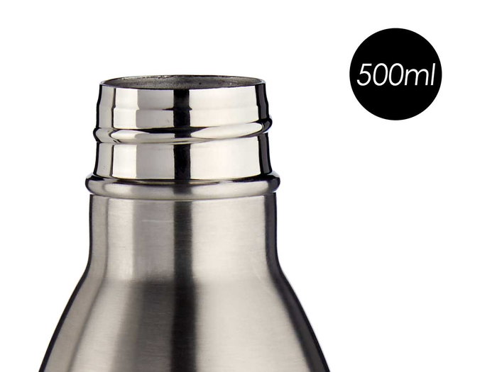 Kinvara Termo Bouteille Acier Inoxydable 500 ml 7x27x7 cm (Set de 12)