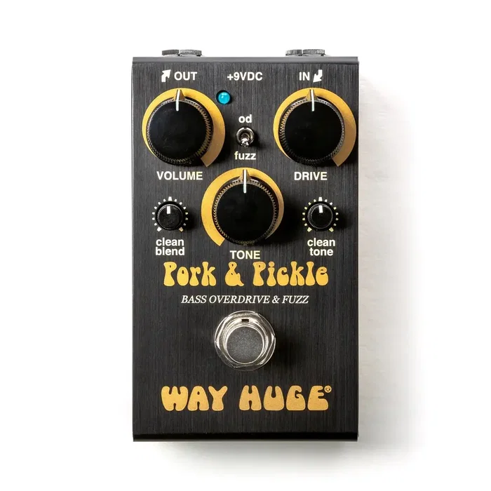 Way Huge Pork & Pickle Bass Overdrive / Fuzz Pedal Wayhuge