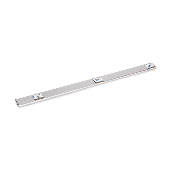 Emuca Luminaire LED Kaus rechargeable par USB, 600 mm, Anodisé mat