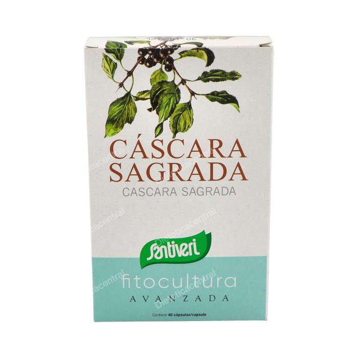 SANTIVERI Cascara Sagrada 40 capsules SANTIVERI Cascara Sagrada 40 capsules