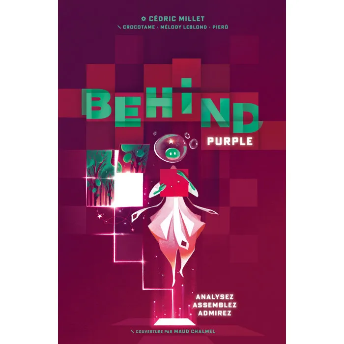 Behind : Purple - Jeu d'enquête Standalone, 3 enquêtes inédites, coopératif, réflexion, stratégie, As d'Or Initié 2025