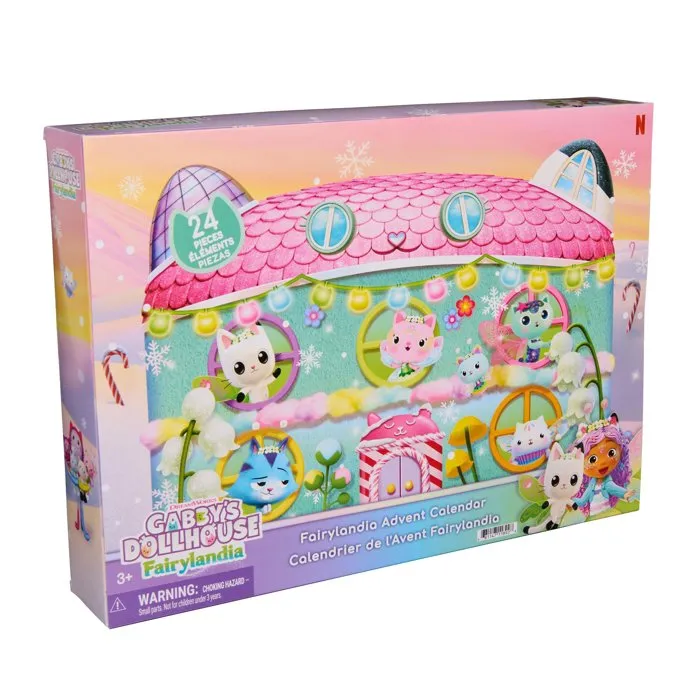 Spin Master Calendrier de l'Avent Fairylandia - Gabby et la Maison Magique Spin Master Calendrier de l'Avent Fairylandia - Gabby et la Maison Magique