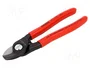 KNIPEX Cisailles à câbles 95 11 165