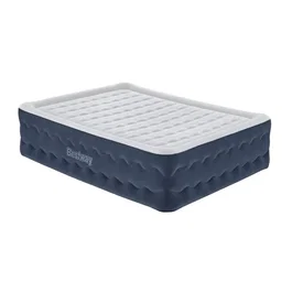 Bestway Matelas gonflable 2 places Queen, Tritech TruLeisure, avec pompe électrique intégrée et traitement Ultra-Fresh, dimensions 203x152x51 cm